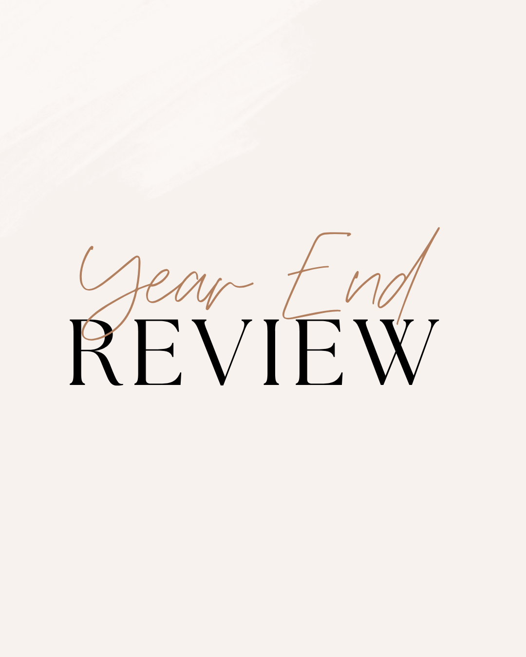 Year End Financial Review